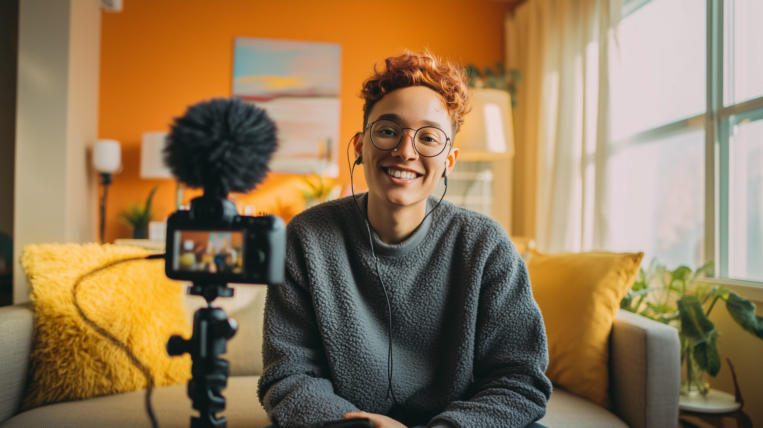 u6973182334_Color_photograph_of_a_YouTuber_recording_video_in_a_a103b357-32df-4ad7-83f9-4aa1d752ba15